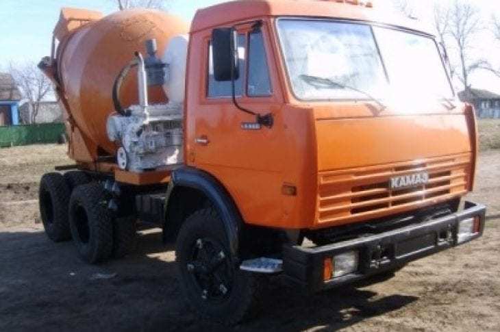 Фото автобетоносмесителя Камаз 5 кубов